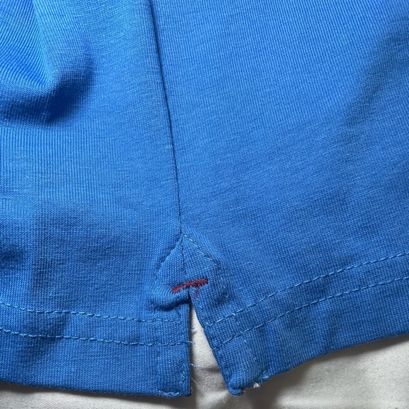 Ben Sherman blue golf shirt with burgundy piping
sz L - Picture 8 of 10